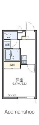 レオパレス本天沼ＥＴ[1K/20.28m2]の間取図