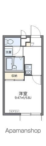 【杉並区本天沼のアパートの間取り】