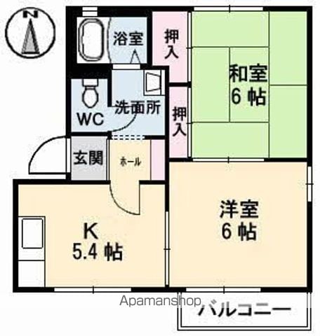 マーガレットハイツの間取り写真