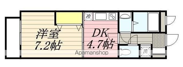 【ラ・メール那珂の間取り】