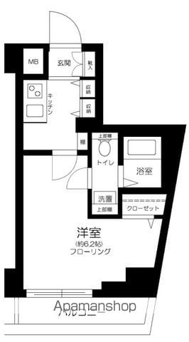 LEーLION代々木の間取り写真
