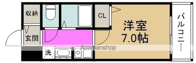 エスリード福島駅前の間取り写真