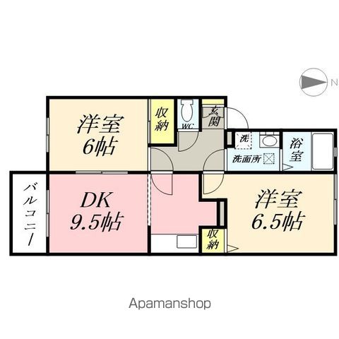 エトワール中井Aの間取り写真