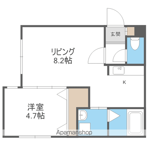 レトワール平岸の間取り写真