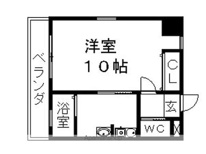 Ｓｕｎ　Ｓｔａｔｅ大曽根[1K/29.94m2]の間取図
