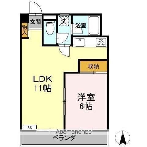パークサイド中村の間取り写真