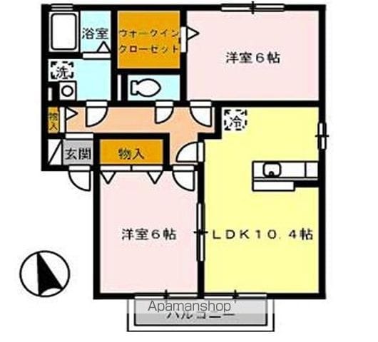 リジェール東山崎 C・D棟の間取り写真