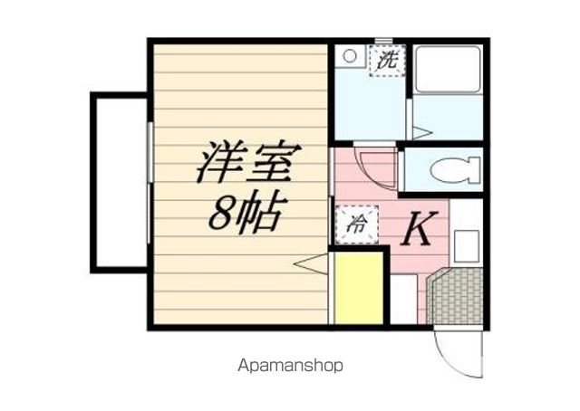 リブレア宮の陣Ｂ棟の間取り