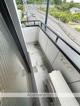 フロンティ松伝Ⅳ[1K/24.9m2]のバルコニー