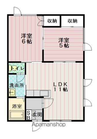 アルバータ95の間取り写真