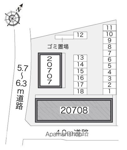 レオパレスＬＩＧＨＴＨＩＬＬⅢ 103 ｜ 福岡県太宰府市梅ケ丘１丁目22-10（賃貸アパート1K・1階・23.74㎡） その18