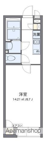 クレイノヴァンベール 103 ｜ 埼玉県八潮市大字中馬場26（賃貸アパート1K・1階・25.17㎡） その2