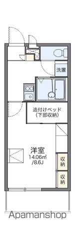 レオパレスSOLUTIONSIIの間取り写真