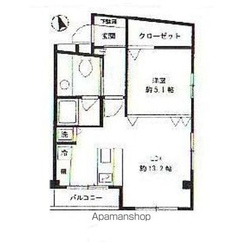 いずみマンションの間取り写真