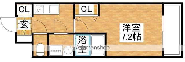S−RESIDENCE新大阪WESTの間取り写真