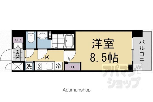 エスリード京都吉祥院ヴィーナの間取り写真