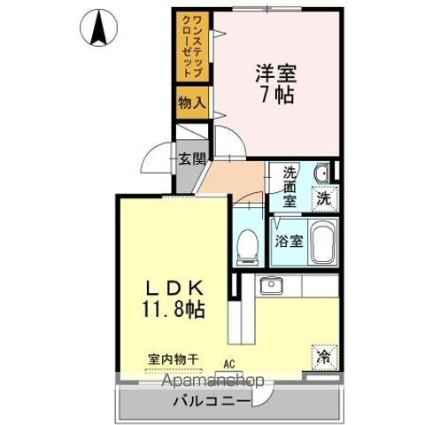 グランビア Aの間取り写真