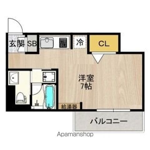 ＣＩＴＹ　ＳＰＩＲＥ立売堀 603 ｜ 大阪府大阪市西区立売堀５丁目7-12（賃貸マンション1R・6階・23.93㎡） その2