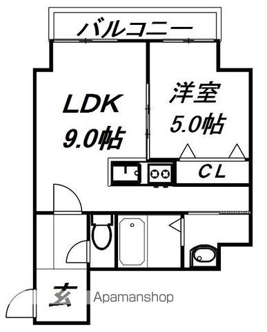 KレジデンスN23の間取り写真