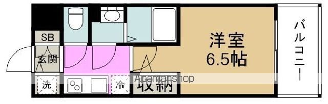 エスリード大阪プライムゲートの間取り写真