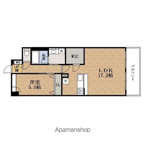 スプランディッドNAMBAウエスト IIの間取り写真