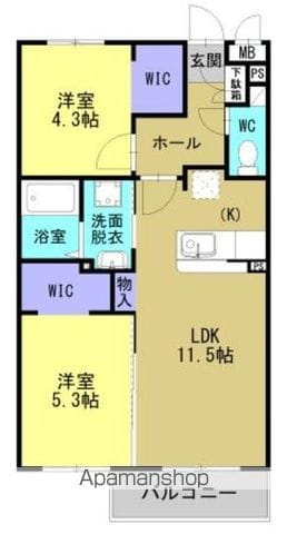 N GARDENの間取り写真
