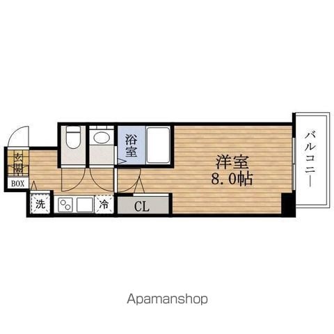 ESLEAD谷町四丁目の間取り写真