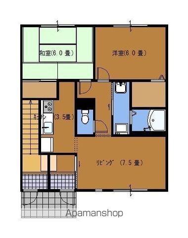 サンビレッジ府中Bの間取り写真