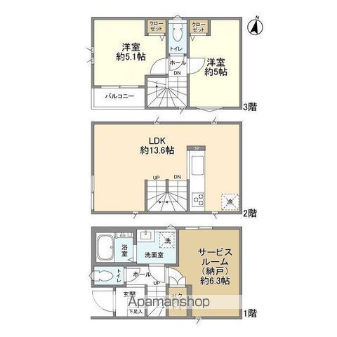 【ＫＯＬＥＴ亀有１４の間取り】