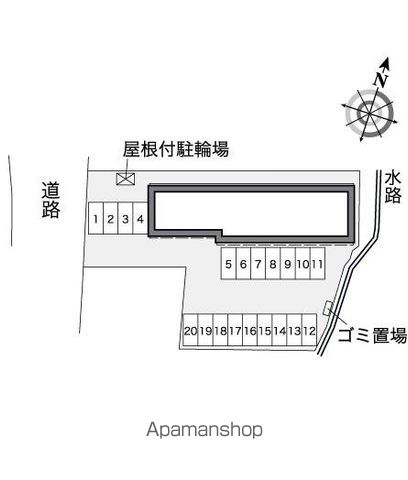 レオパレスプレズント　コマイ 208 ｜ 山梨県韮崎市藤井町駒井2762-6（賃貸アパート1K・2階・28.02㎡） その13