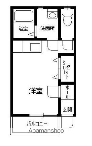 ベルクレージュIIの間取り写真