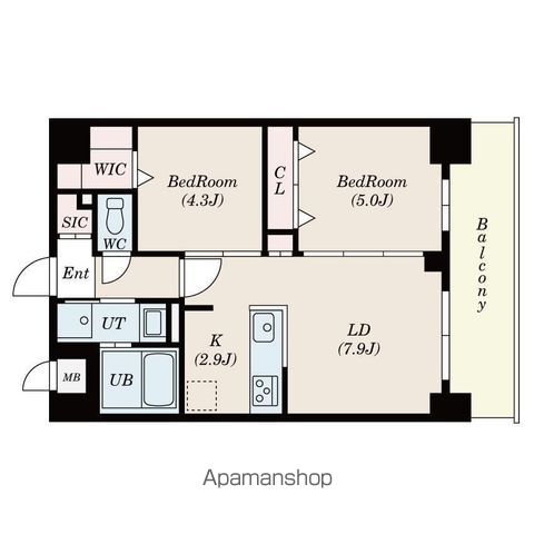 【Ｓ－ＲＥＳＩＤＥＮＣＥ名島の間取り】