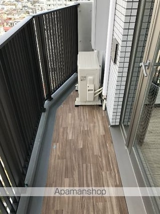 メインステージ若松河田[1K/25.42m2]のバルコニー