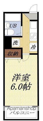 睦町ハイツの間取り写真