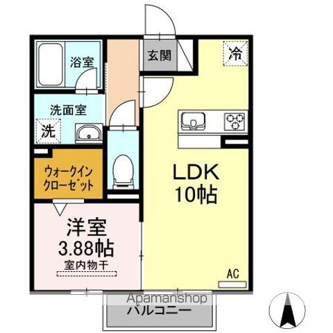 ラフレーズの間取り写真
