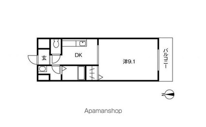 第３マンションふじ[1K/30.24m2]のその他内装