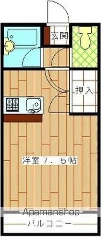 エレガンス木花IIの間取り写真