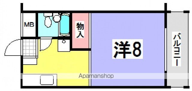 ベルメゾン田方の間取り写真
