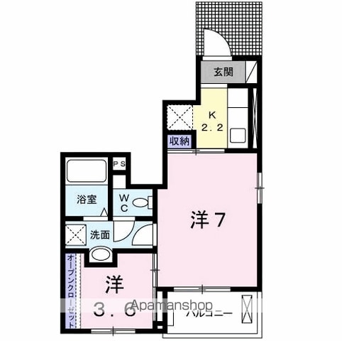 エムステージの間取り写真