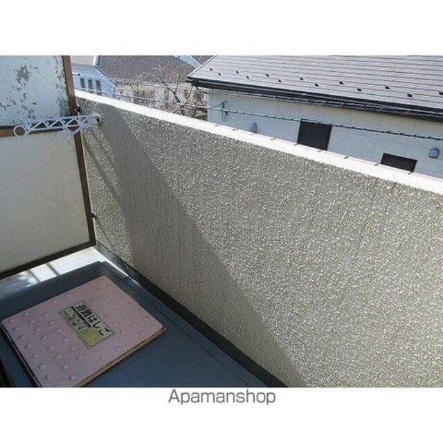 東京都世田谷区千歳台１丁目[1K/18.6m2]のバルコニー