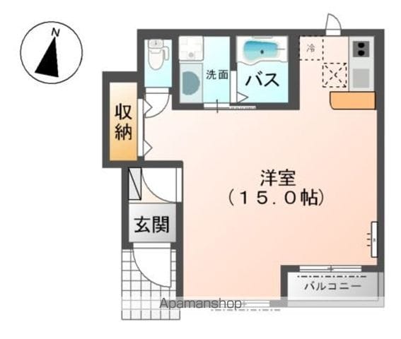 【和歌山市杭ノ瀬のアパートの間取り】