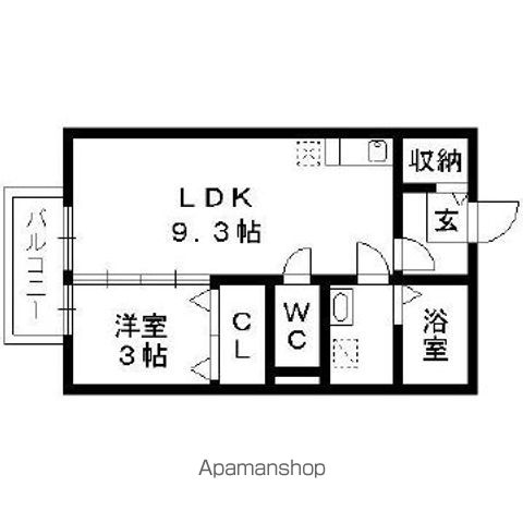 【ヒメコスム　Ａ棟の間取り】