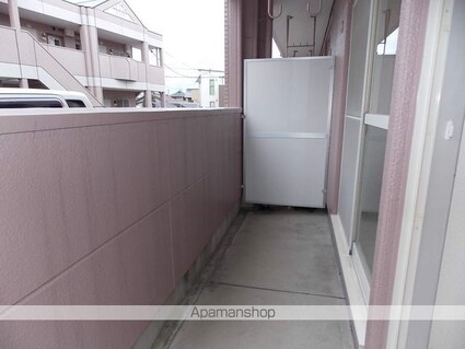 レジデンスミズノ壱番館[3DK/49.14m2]のバルコニー