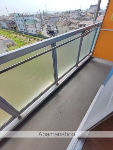和歌山県和歌山市市小路[1R/24.57m2]のバルコニー