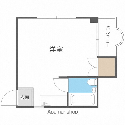 青山ハイツ淡路の間取り写真