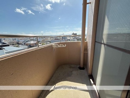 ル・ベールドゥ[1K/31.11m2]のバルコニー