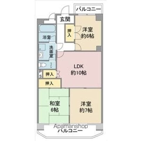 トーク21の間取り写真