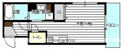 鶴見橋Ｇｒａｎｄｅ[1K/28.16m2]の間取図