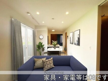 Ｗｅｓｔ　ＰａｔｈⅡ（ウェストパスⅡ）[1LDK/41.86m2]のリビング・居間