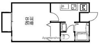 サンハイツタネモトＣ[1K/27.08m2]の間取図